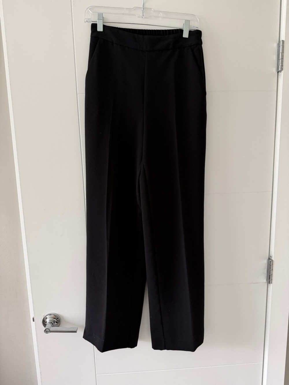 Zara Black Wide-Leg Pants